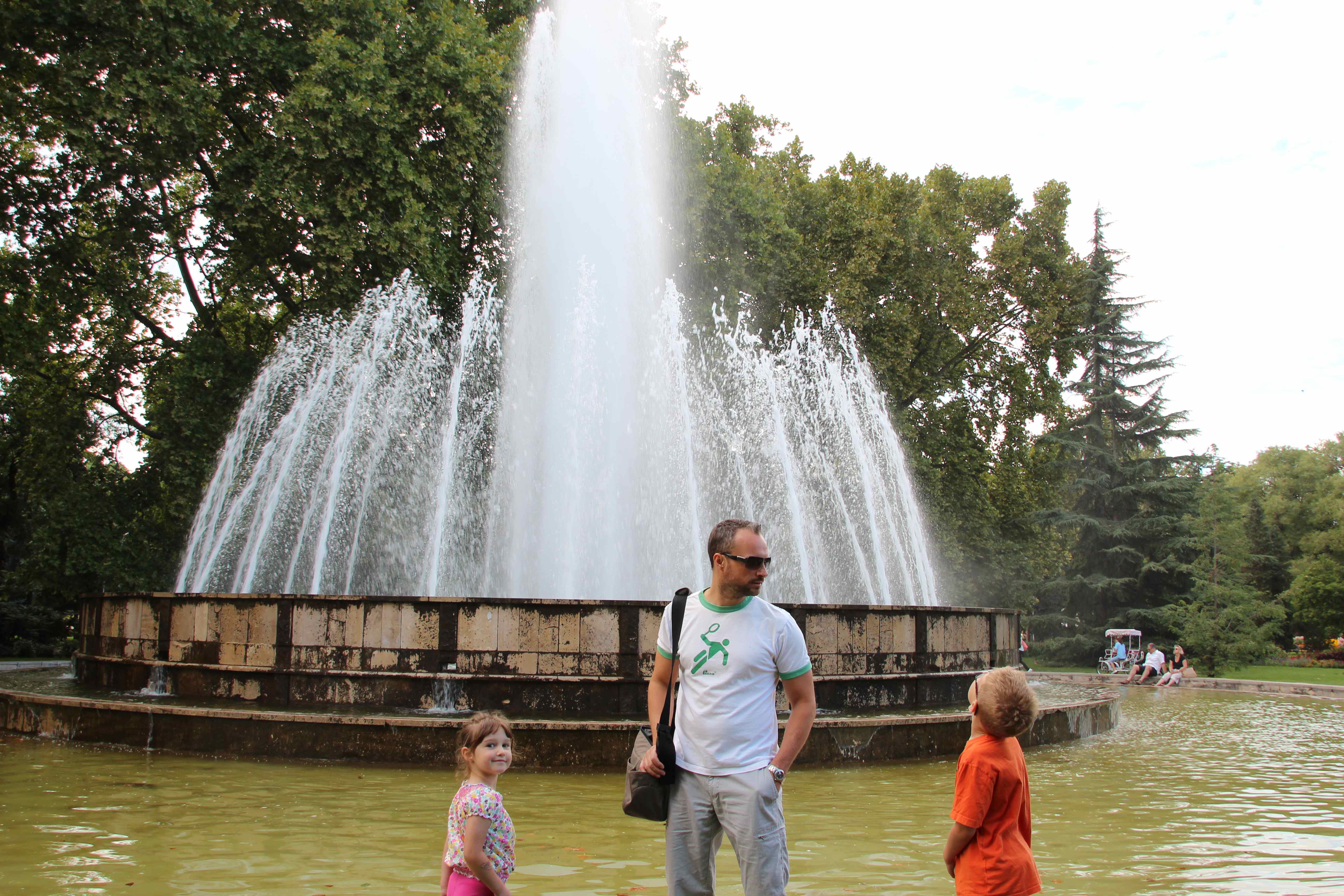 city park fountains Budapest
