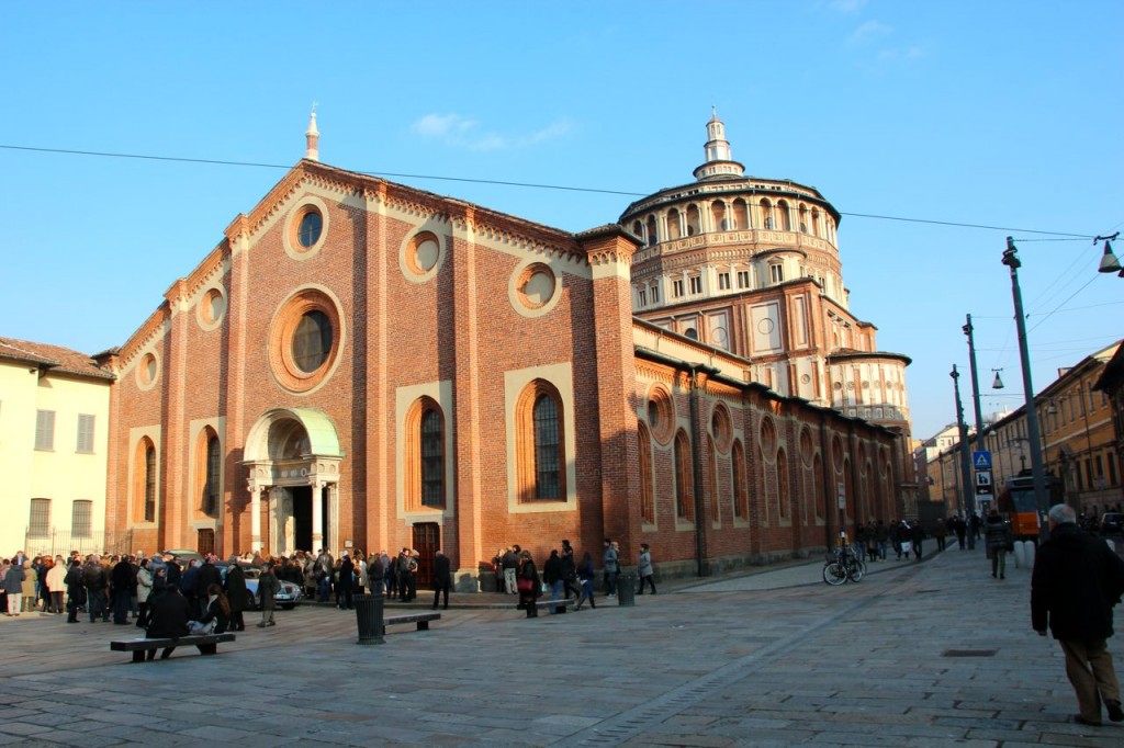 Santa Maria delle Grazie in Milan. 