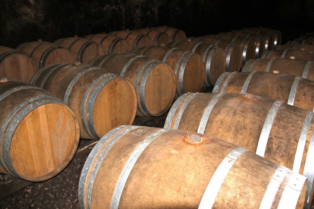 Oak barrels 