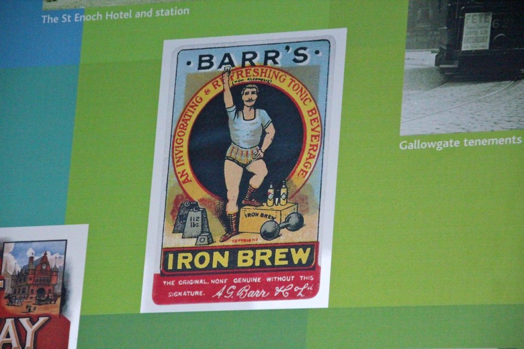 Irn Bru was once iron Brew 
