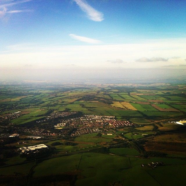 Scotland Plane View
