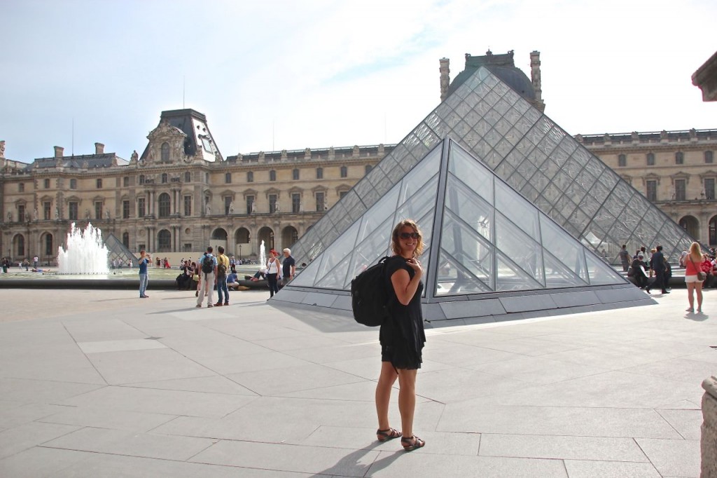 Paris Pyramid Louvre  