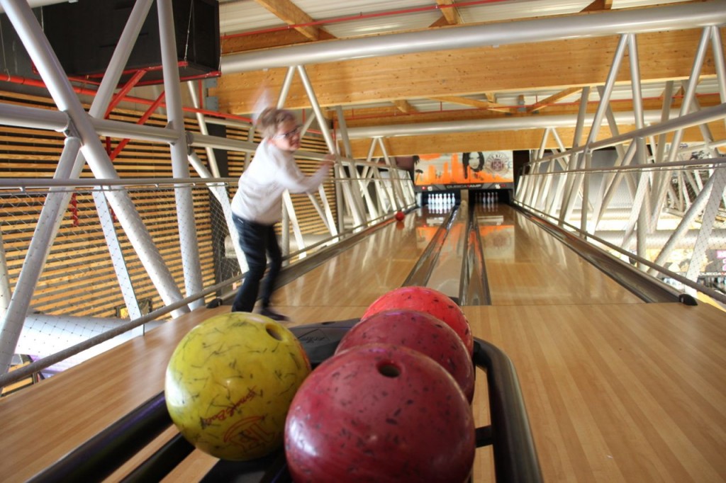 Bowling at the Polygone or narbonne super centre