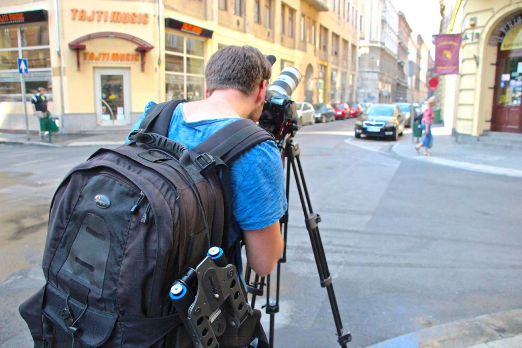 filming in Budapest for TRANSAT