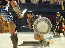 Gladiator Games in Nimes Arena
