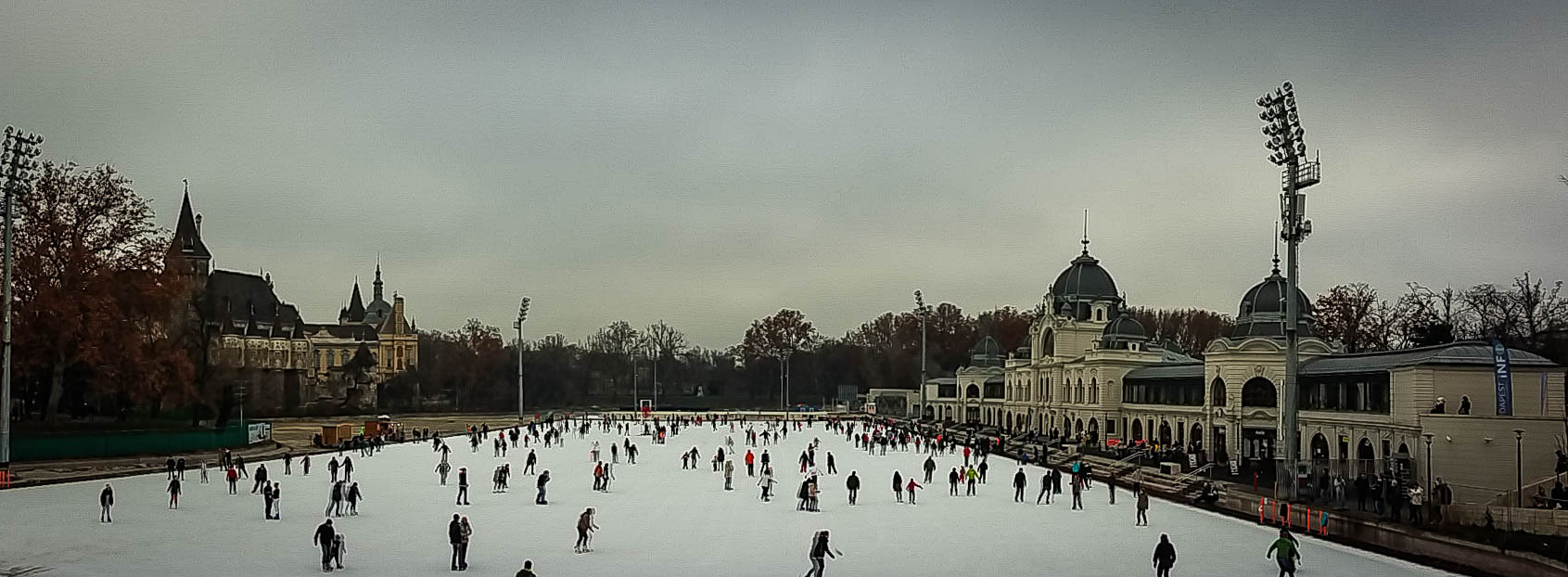 ice skating central park Budapest