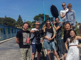 filming TV in southern France